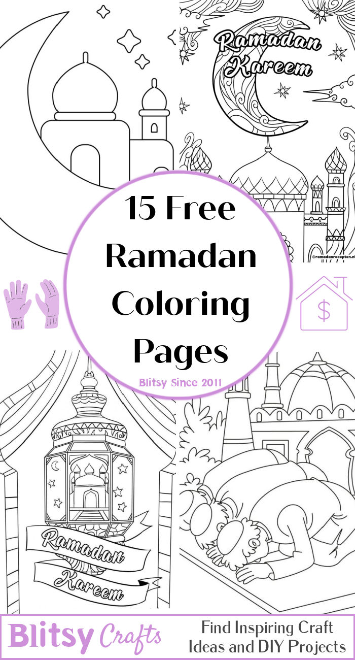 15 Free Ramadan Coloring Pages - 15 Free Ramadan Coloring Pages 
