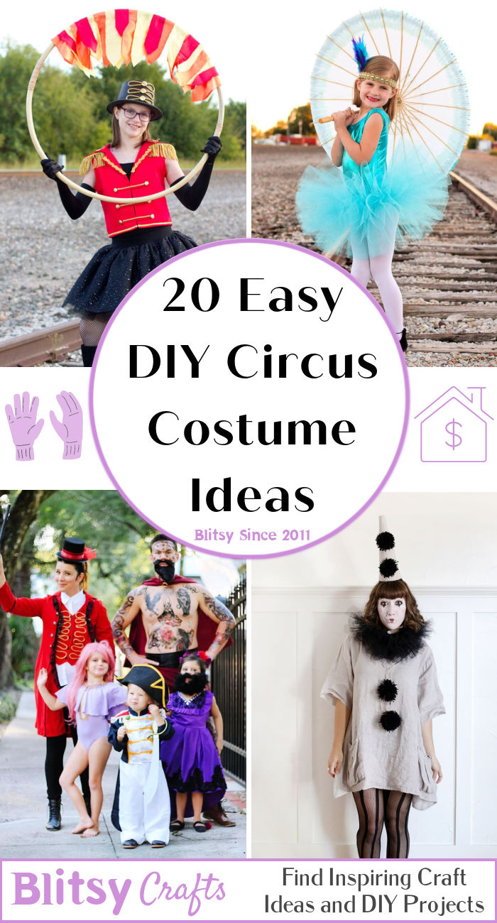 20 DIY Circus Costume Ideas For Family This Halloween