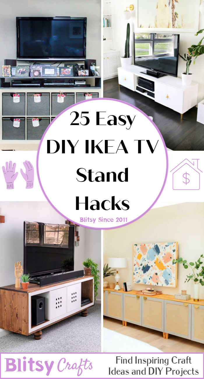 25 Affordable IKEA Entertainment Center Hacks Blitsy