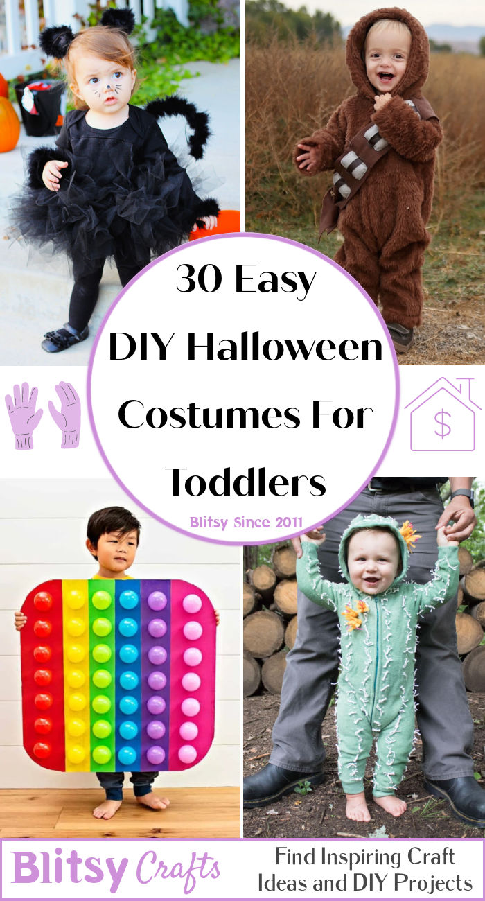 30 DIY Toddler Halloween Costumes For Boys & Girls 2024