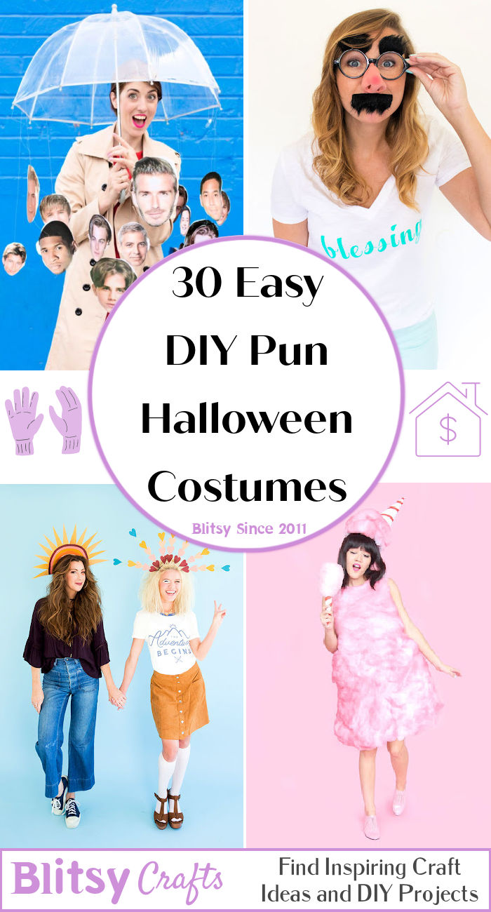 30 Easy Pun Halloween Costumes Ideas to DIY in 2024