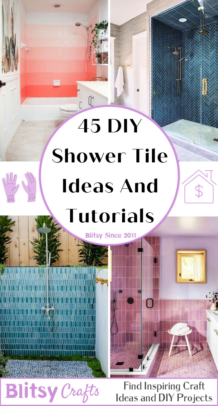 45 Beautiful Shower Tile Ideas You'll Love - Blitsy