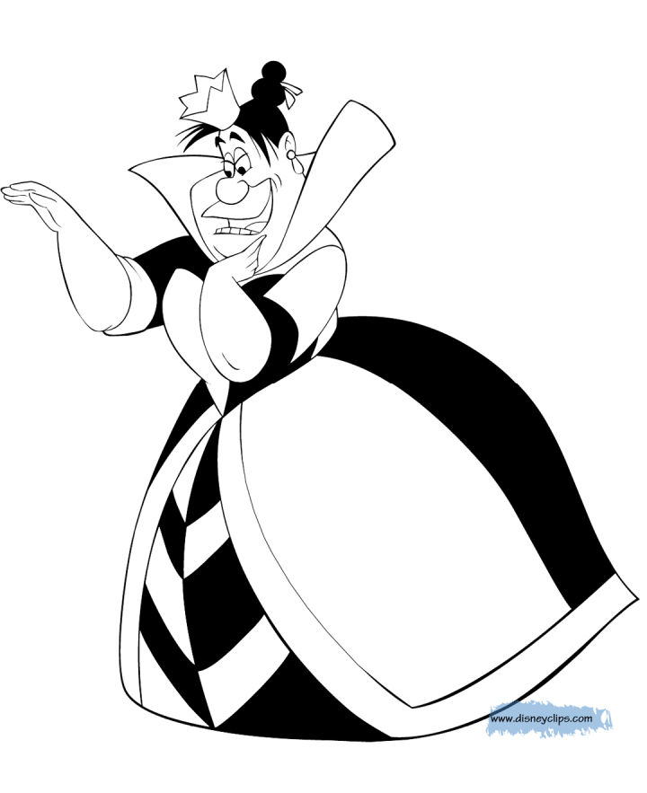 25 Free Alice in Wonderland Coloring Pages for Kids