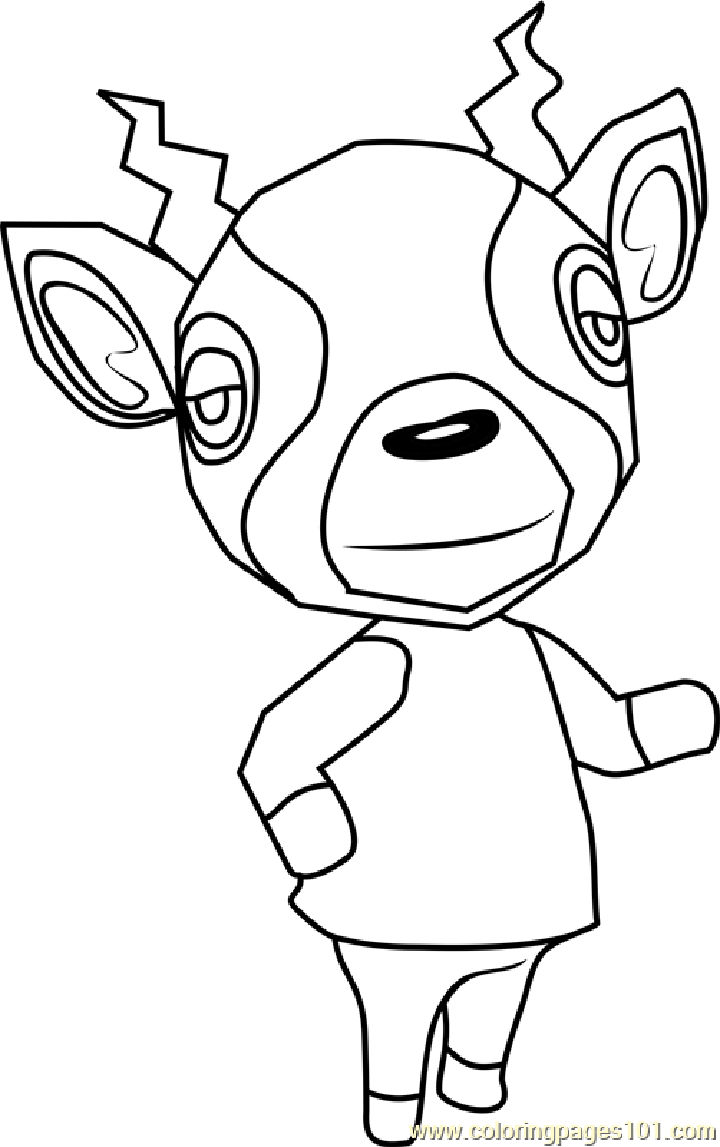 15 Free Animal Crossing Coloring Pages for Kids and Adults