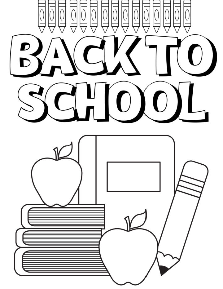 20 Free First Day of School Coloring Pages for Kids