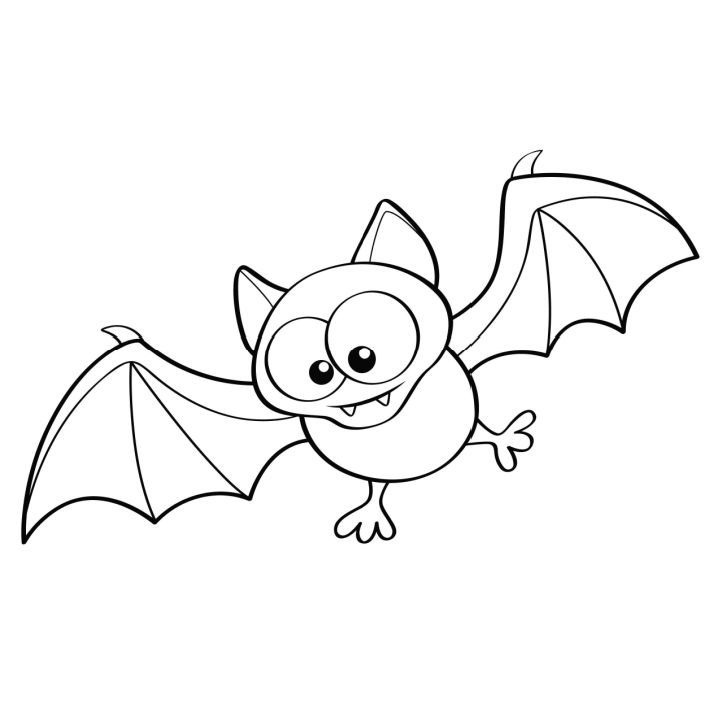 25 Free Bat Coloring Pages for Kids and Adults