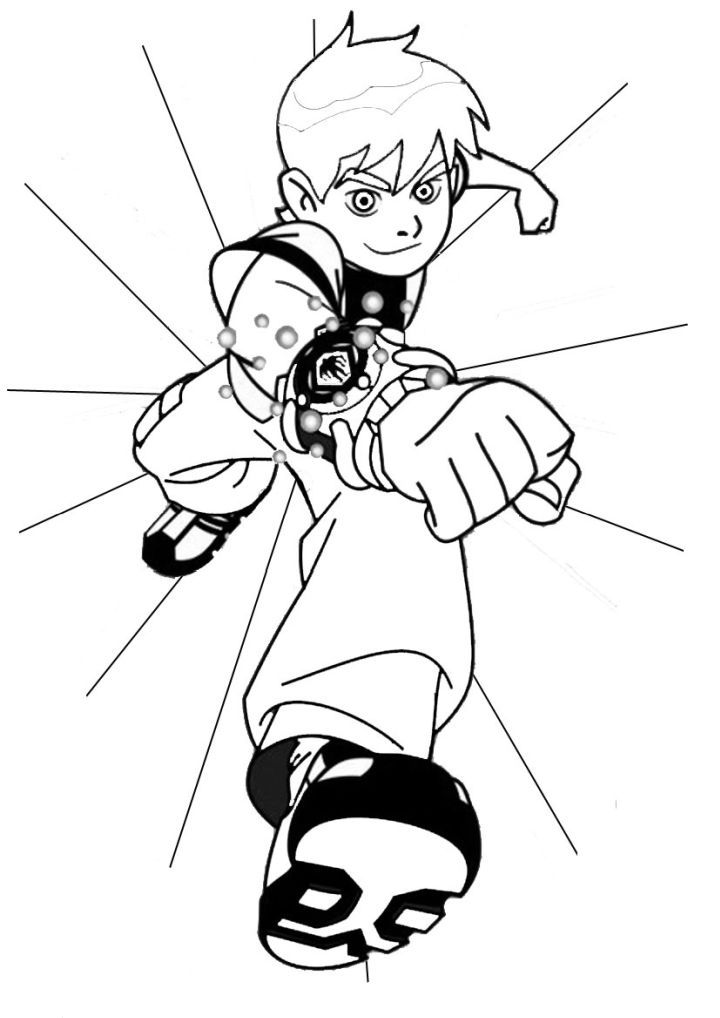 25 Free Ben 10 Coloring Pages for Kids and Adults