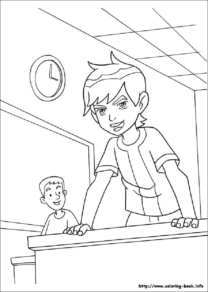 25 Free Ben 10 Coloring Pages for Kids and Adults