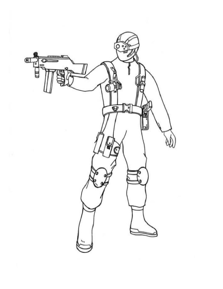 15 Free Call of Duty Coloring Pages for Kids and Adults