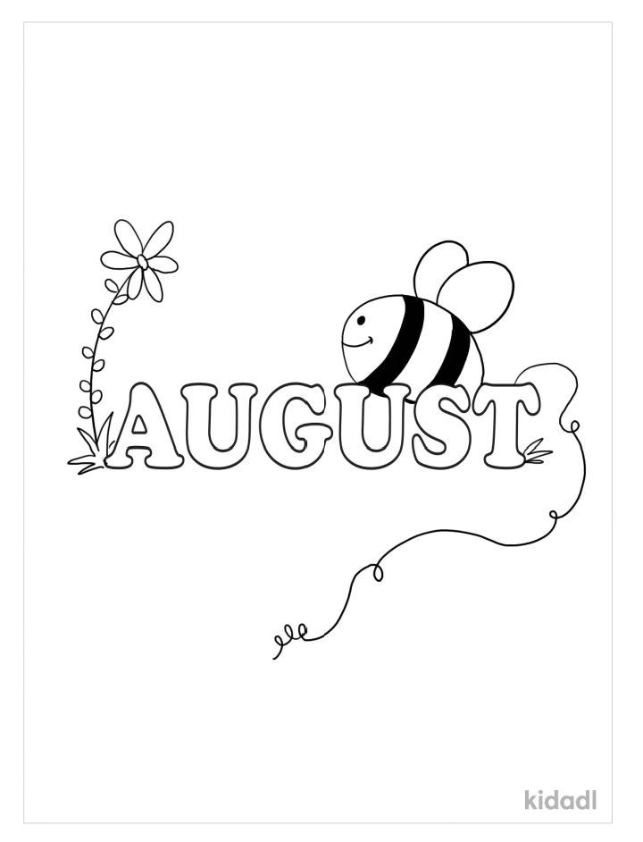 15 Free August Coloring Pages for - Coloring Pages For August