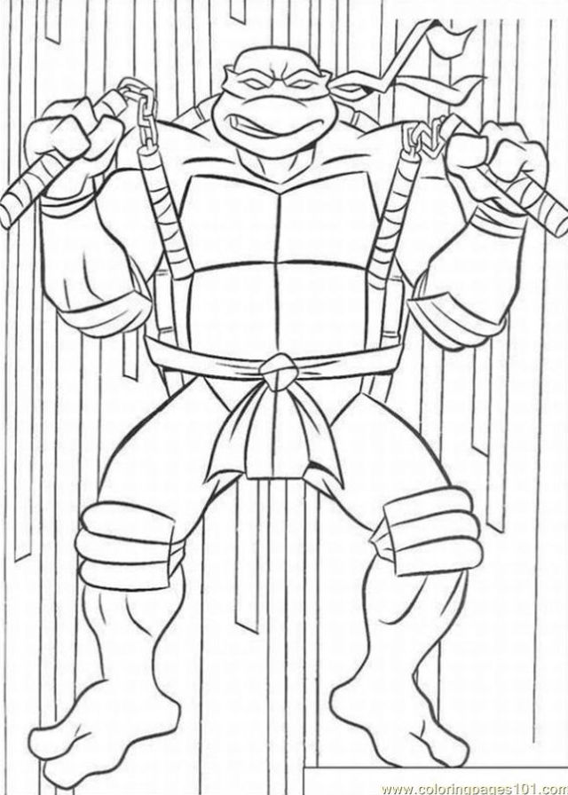 20 Free Ninja Turtle Coloring Pages for Kids and Adults
