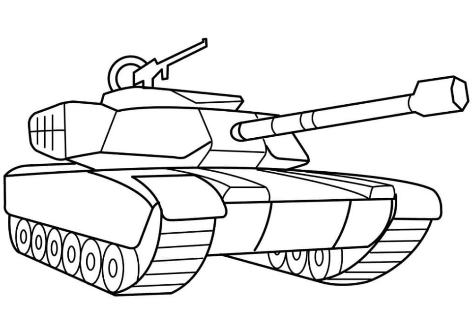 15 Free Tank Coloring Pages for Kids and Adults - Blitsy