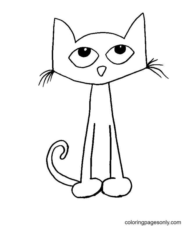 15 Free Pete the Cat Coloring Pages for Kids and Adults