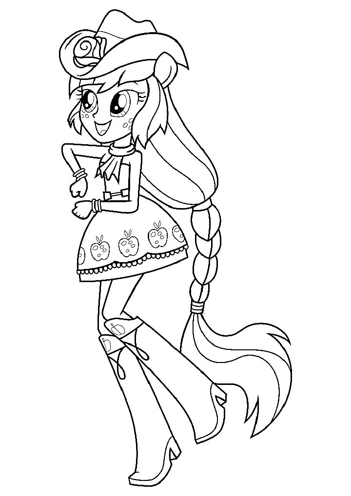 20 Free Equestria Girls Coloring Pages for Kids and Adults