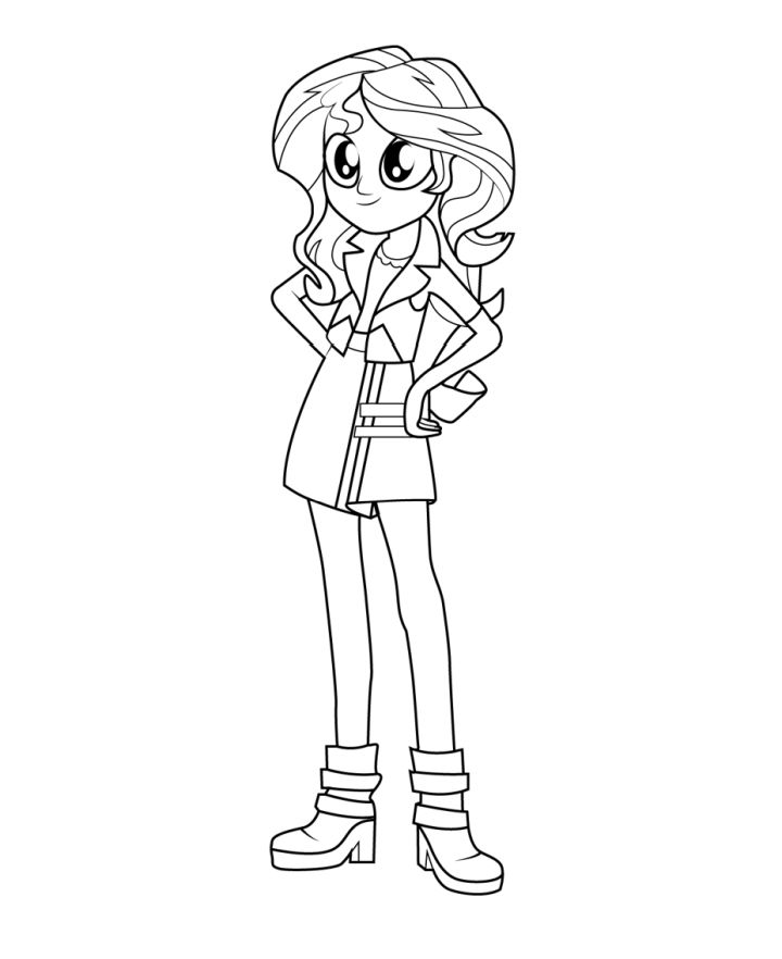 20 Free Equestria Girls Coloring Pages for Kids and Adults