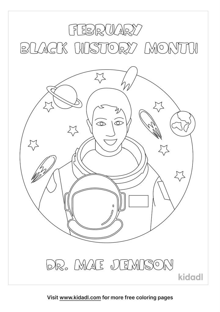 15 Black History Month Coloring Pages for Kids and Adults