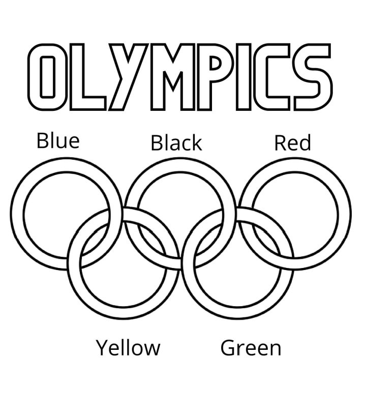 25 Free Olympic Coloring Pages for Kids and Adults