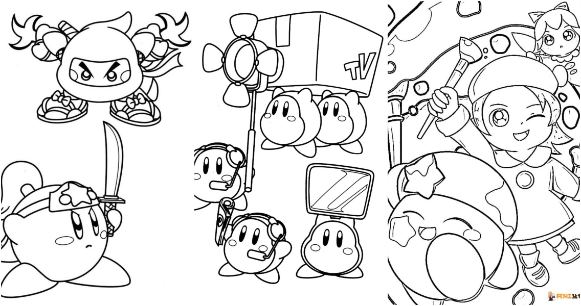 Coloring Sheets Kirby Kirby Coloring Pages Free Print Vrogue co