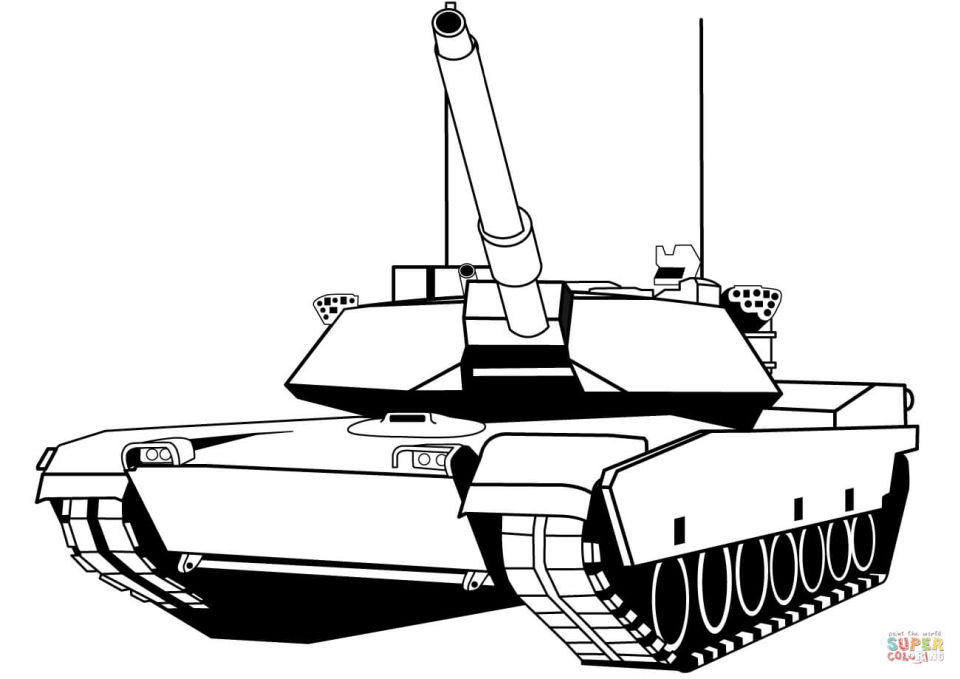 15 Free Tank Coloring Pages for Kids and Adults - Blitsy