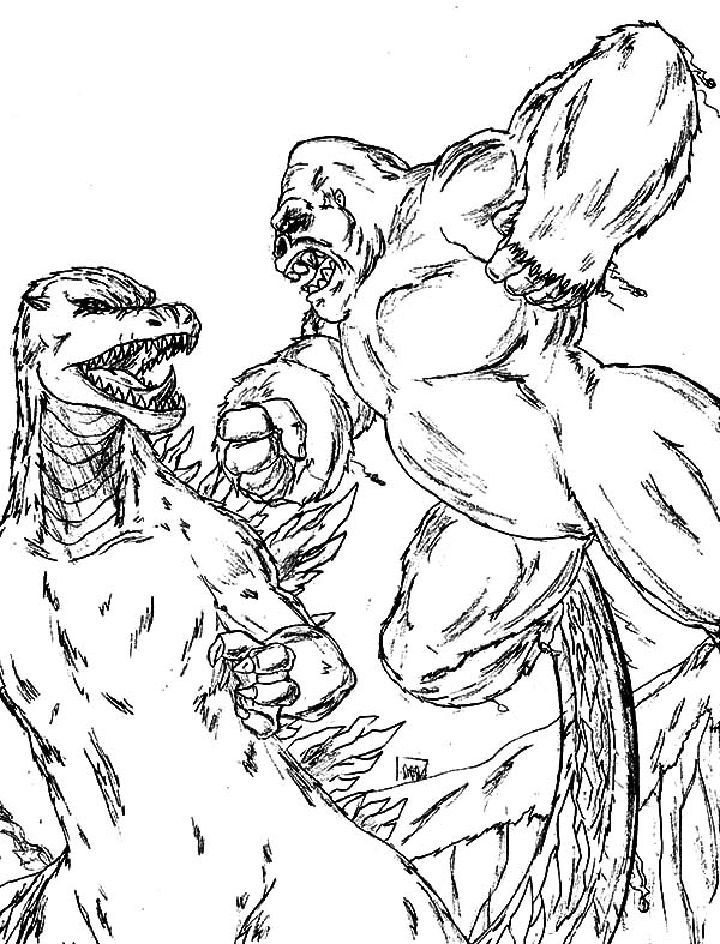20 Free King Kong Coloring Pages for Kids and Adults