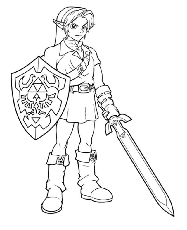 20 Free Zelda Coloring Pages for Kids and Adults 20 Free Zelda Coloring Pages for Kids and Adults