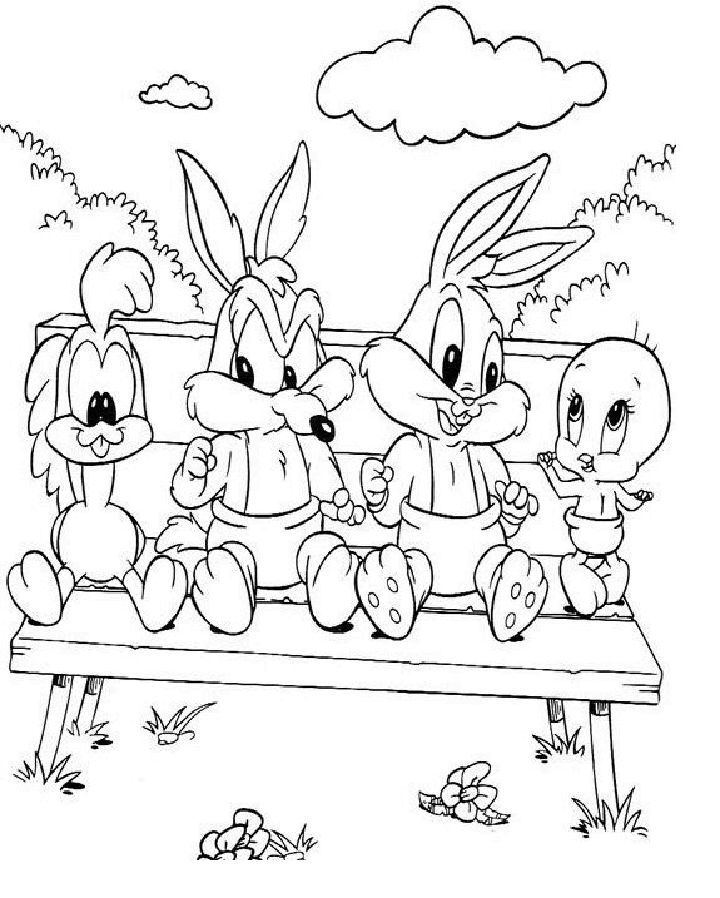 20 Free Looney Tunes Coloring Pages for Kids and Adults