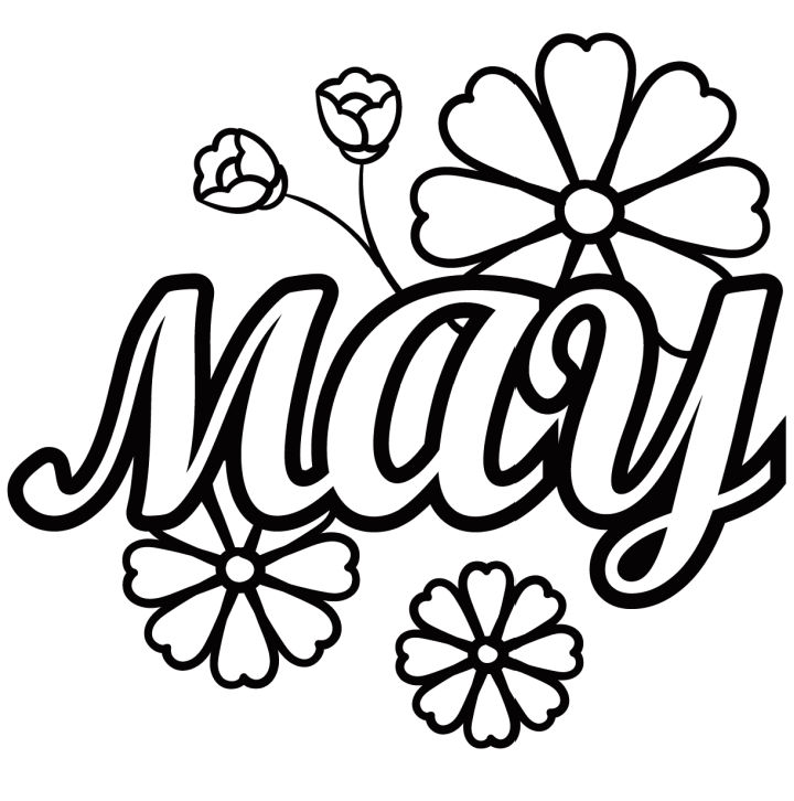 20 Free May Coloring Pages for Kids and Adults