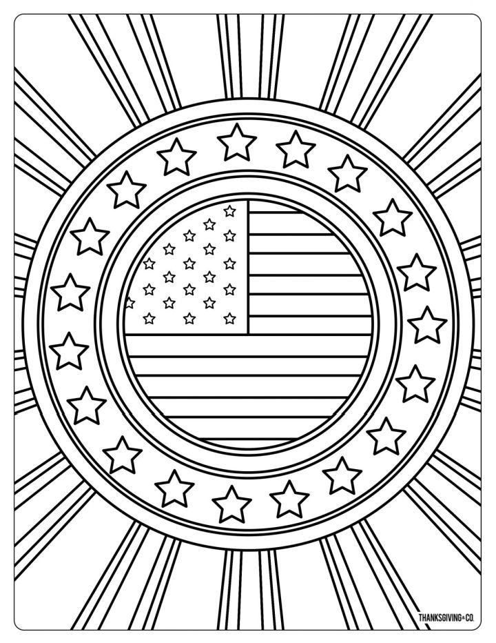 25 Free Memorial Day Coloring Pages for Kids and Adults