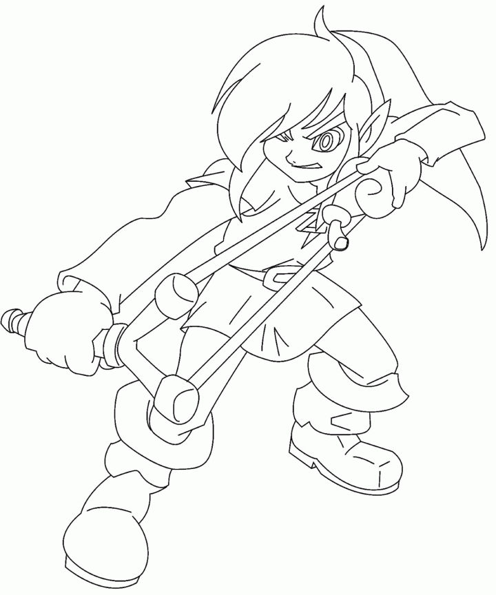 20 Free Zelda Coloring Pages for Kids and Adults