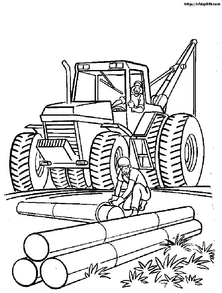 20 Free Tractor Coloring Pages for Kids and Adults - Blitsy