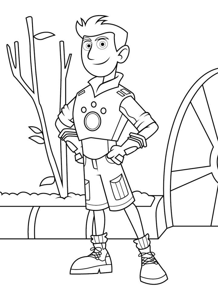 15 Free Wild Kratts Coloring Pages for Kids and Adults