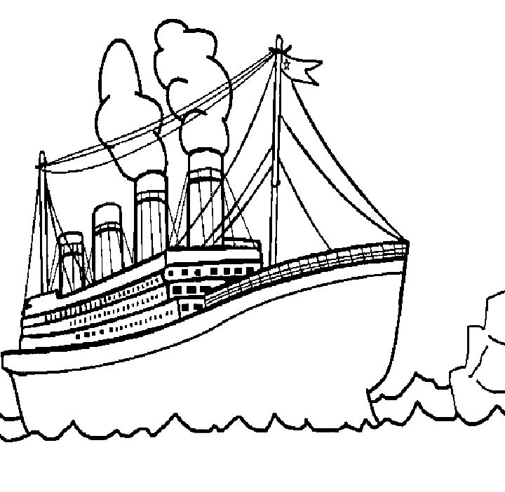 25 Free Boat Coloring Pages for Kids and Adults - Blitsy