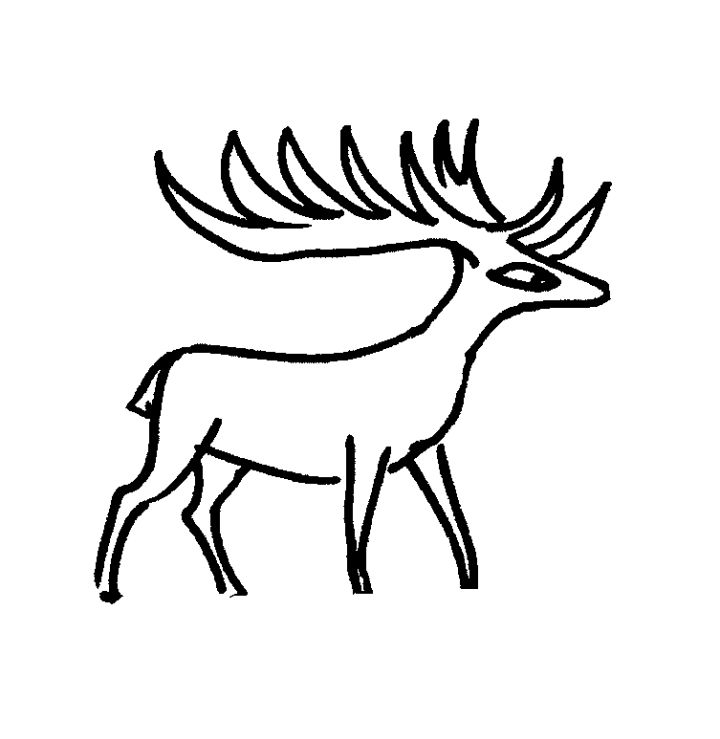 25 Free Printable Deer Coloring Pages for Kids - Blitsy