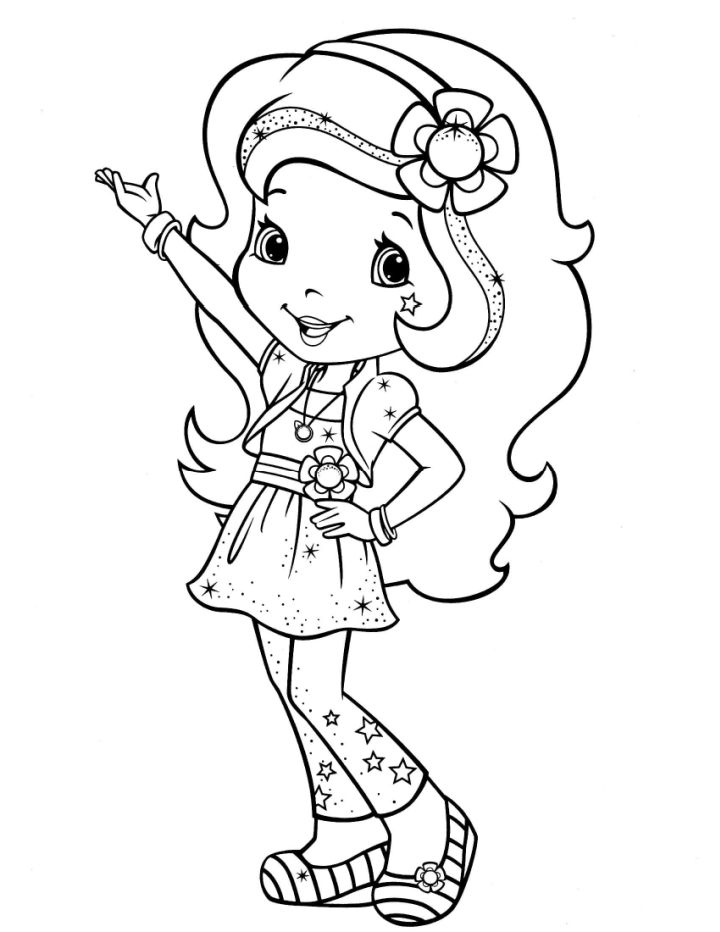 25 Free Strawberry Shortcake Coloring Pages for Kids and Adults