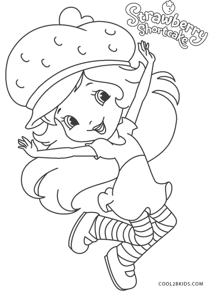25 Free Strawberry Shortcake Coloring Pages for Kids and Adults