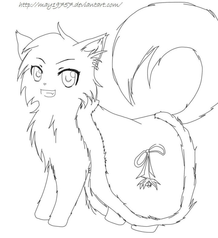 15 Free Warrior Cat Coloring Pages for Kids and Adults