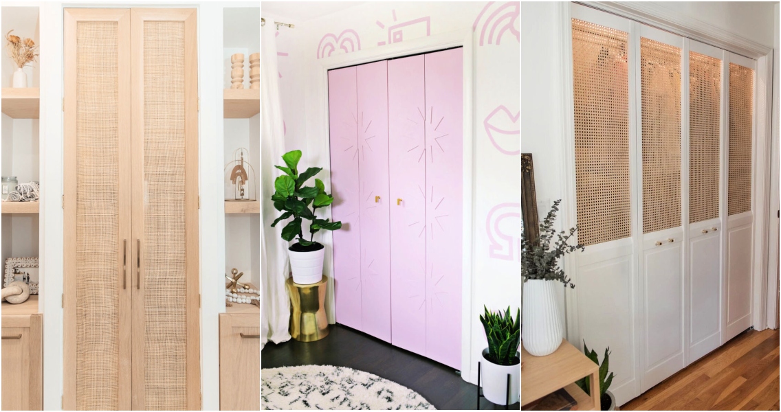25 DIY Closet Door Ideas on A Budget Blitsy