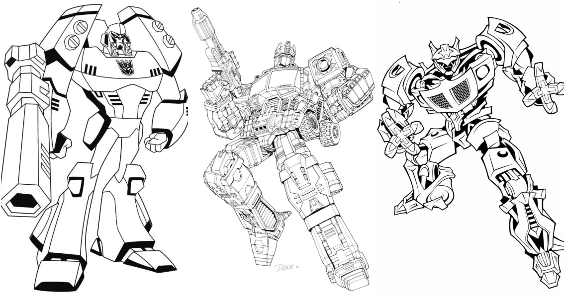 Bumblebee Transformers Prime Coloring Pages