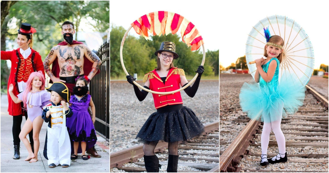 20 DIY Circus Costume Ideas For Family This Halloween