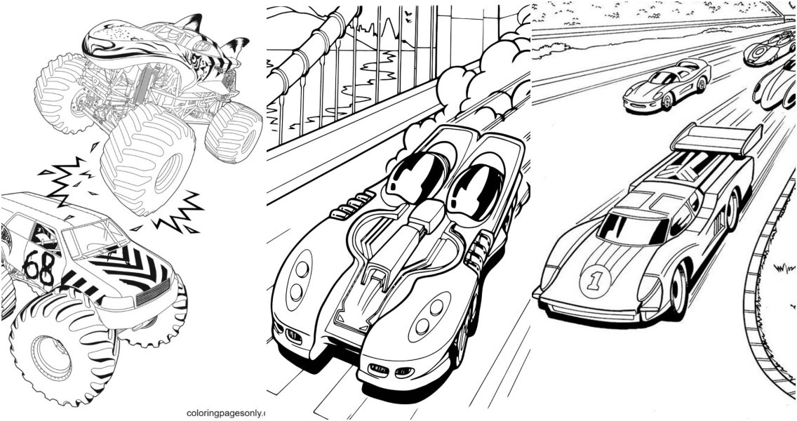 Printable Acceleracers Coloring Pages