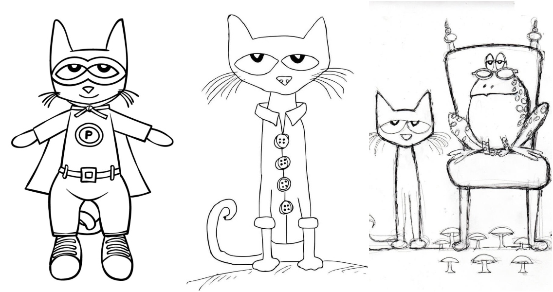 22 Pete The Cat Coloring Pages Free PDF Printables 53 OFF