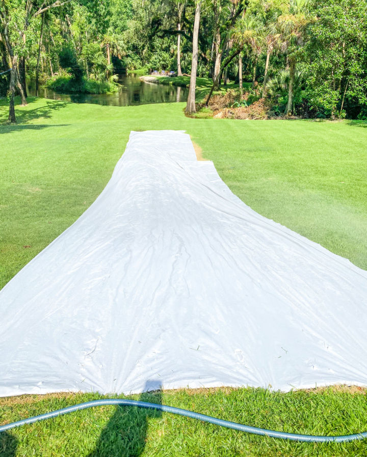 Diy Slip And Slide For Summer Outdoor Play Blitsy