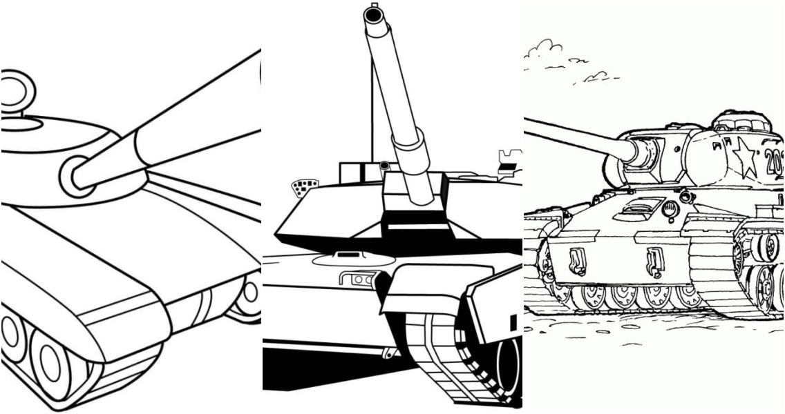 22 Tank Coloring Pages (Free PDF Printables)