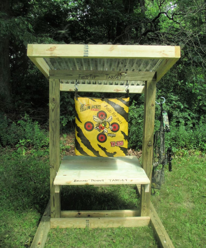 DIY Target Stand for Shooting Practice - Blitsy