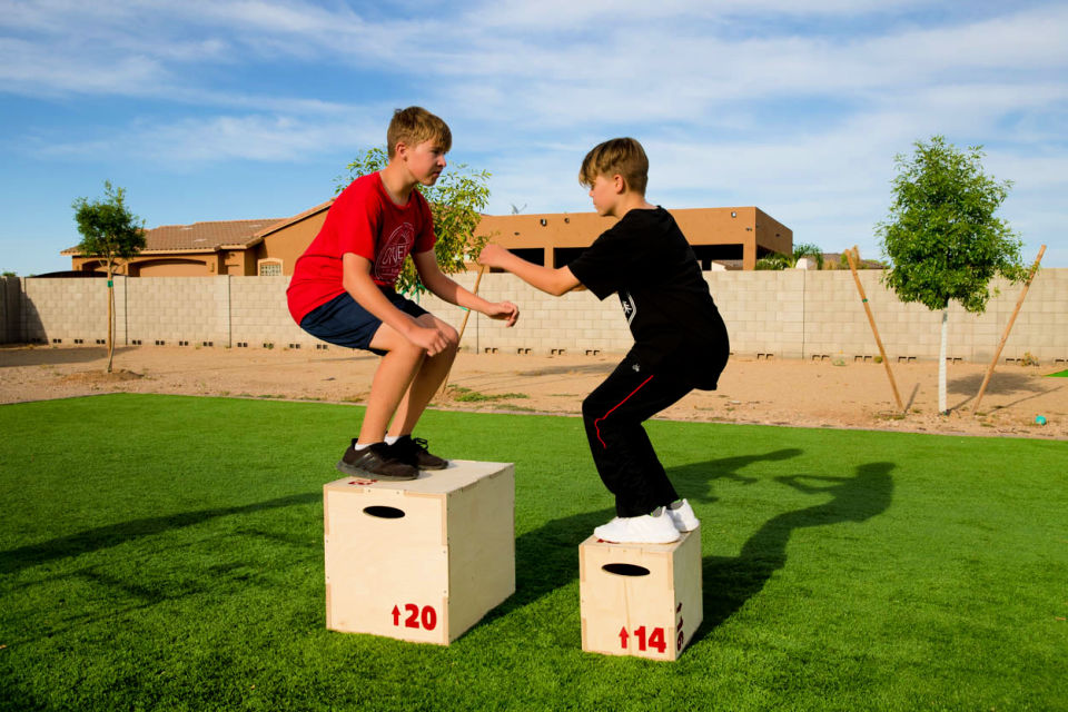 DIY Plyo Box Plyometric Exercises at Home - Blitsy