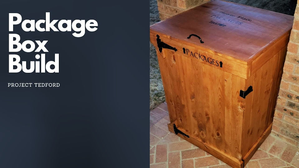 DIY Package Drop Box Step by Step Instructions Blitsy