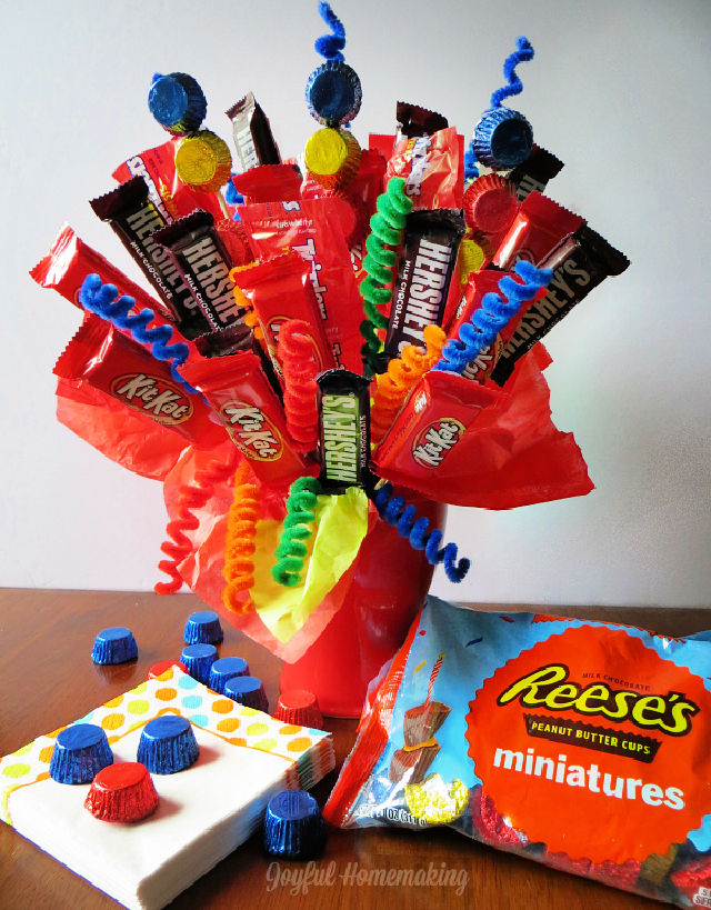 How to Make a Candy Bouquet - Step by Step Guide - Blitsy