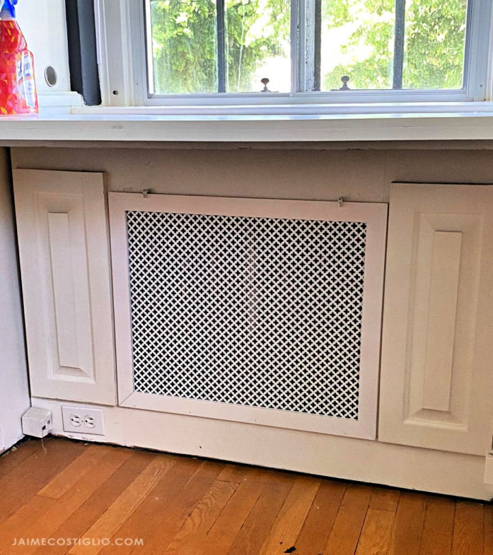 Budget-Friendly DIY Radiator Cover - Blitsy