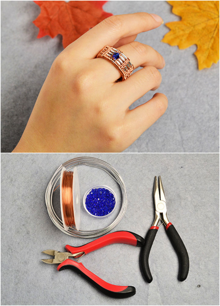 Unique DIY Wire Wrapped Rings - Blitsy