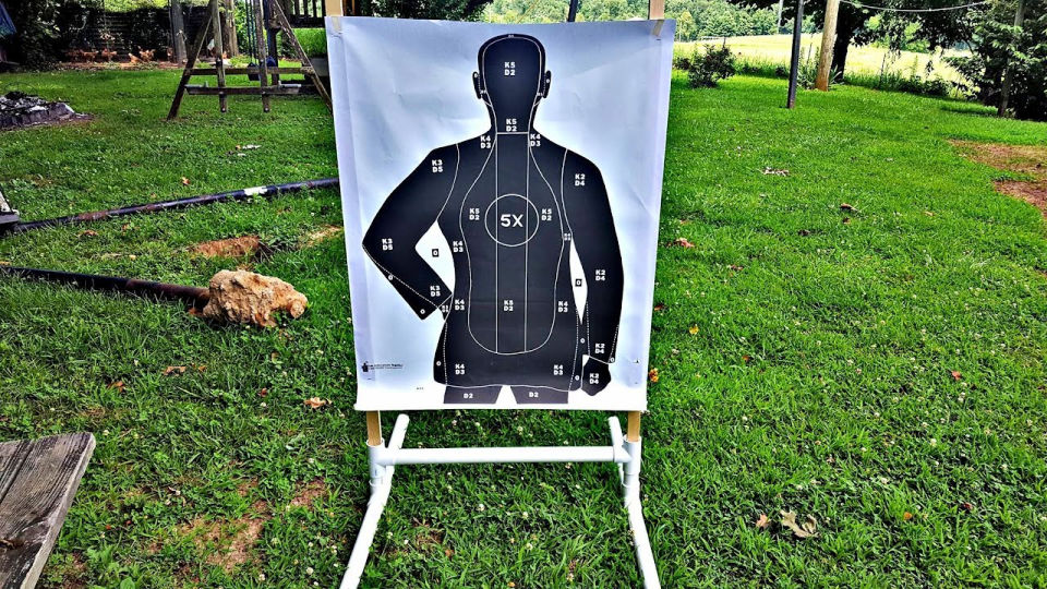 DIY Target Stand for Shooting Practice - Blitsy